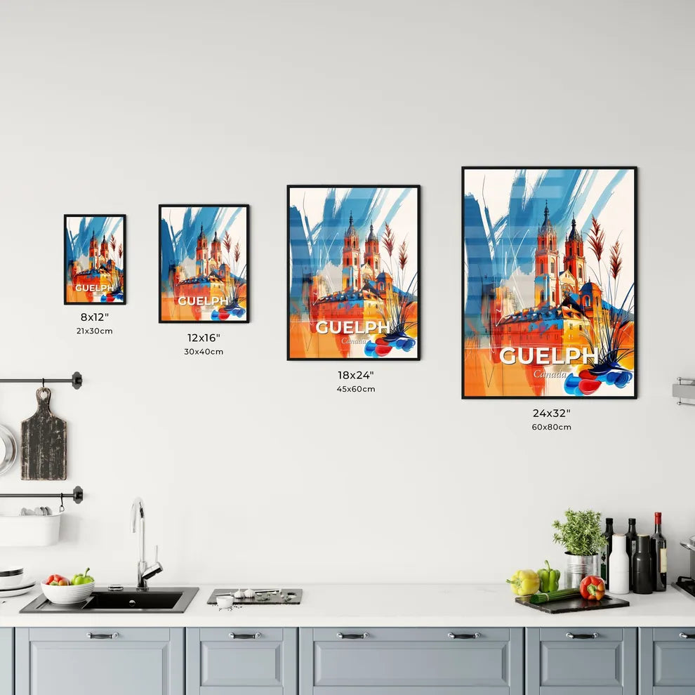 Vibrant Guelph, Canada Kitchen Art