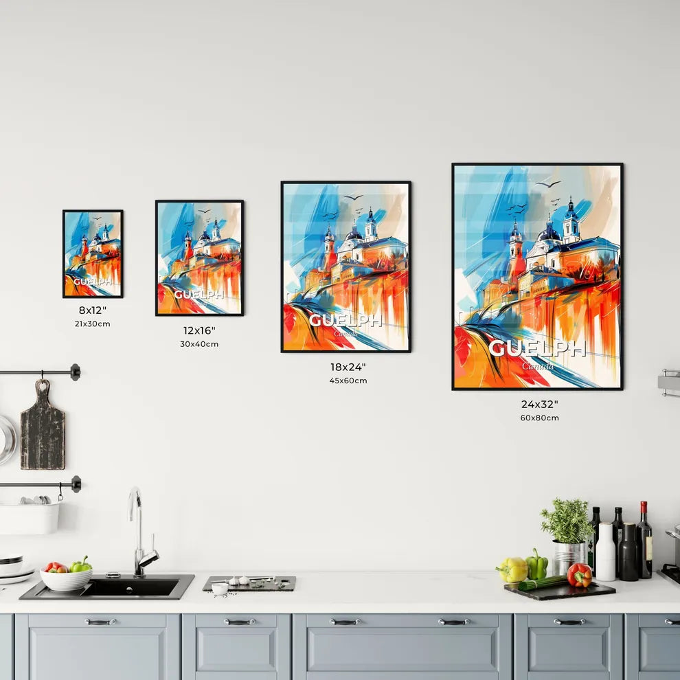 Vibrant Guelph, Canada Kitchen Art