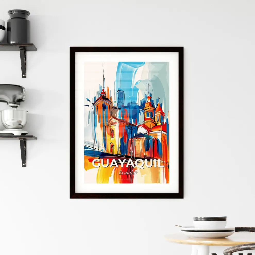 Vibrant Guayaquil, Ecuador Framed Print