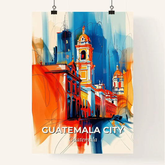 Vibrant Guatemala City, Guatemala Poster