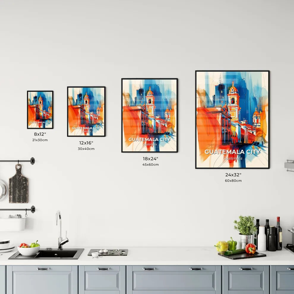 Vibrant Guatemala City, Guatemala Kitchen Art