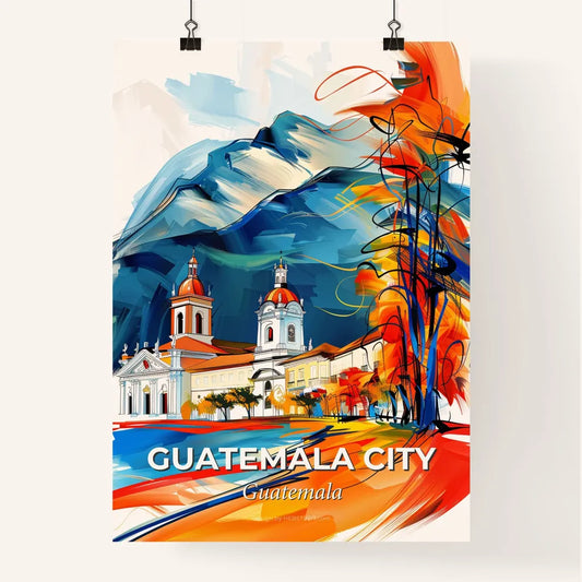 Vibrant Guatemala City, Guatemala Poster