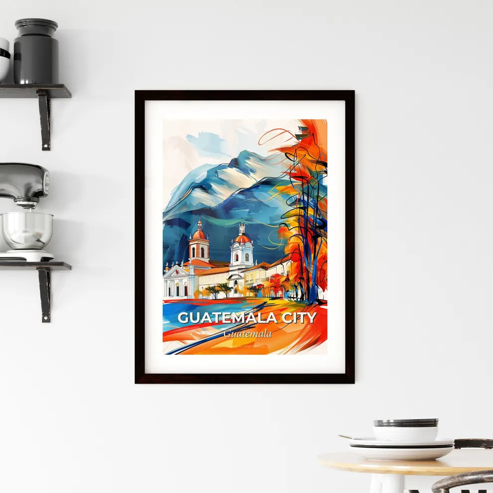Vibrant Guatemala City, Guatemala Framed Print