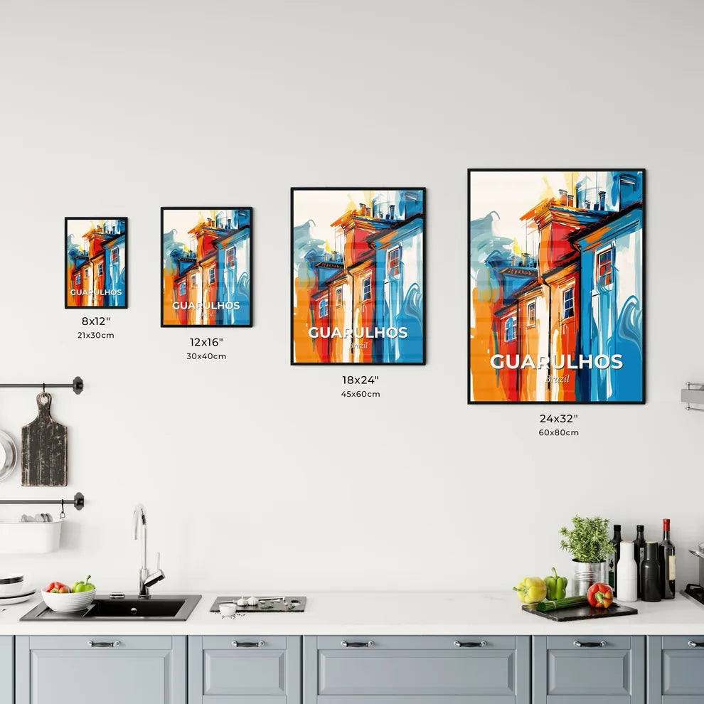 Vibrant Guarulhos, Brazil Kitchen Art