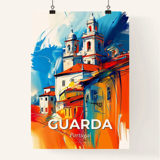 Vibrant Guarda, Portugal Poster
