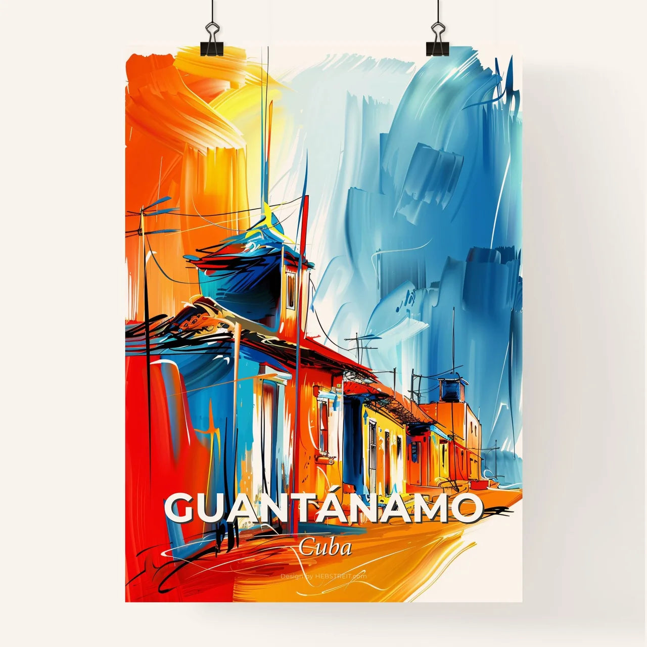 Vibrant Guantánamo, Cuba Poster