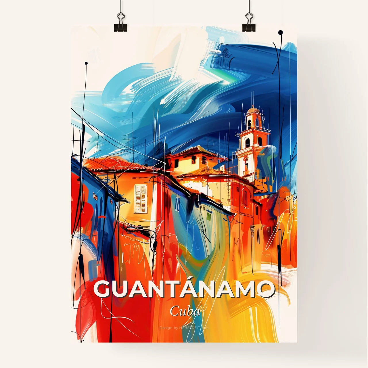 Vibrant Guantánamo, Cuba Poster