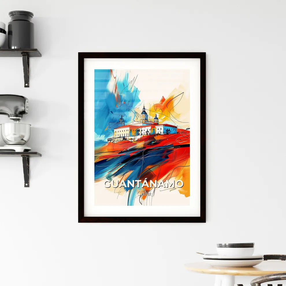 Vibrant Guantánamo, Cuba Framed Print