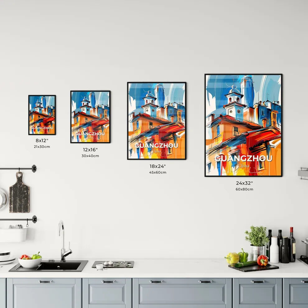 Vibrant Guangzhou, China Kitchen Art