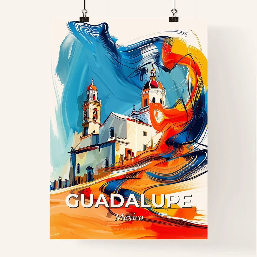 Vibrant Guadalupe, Mexico Poster