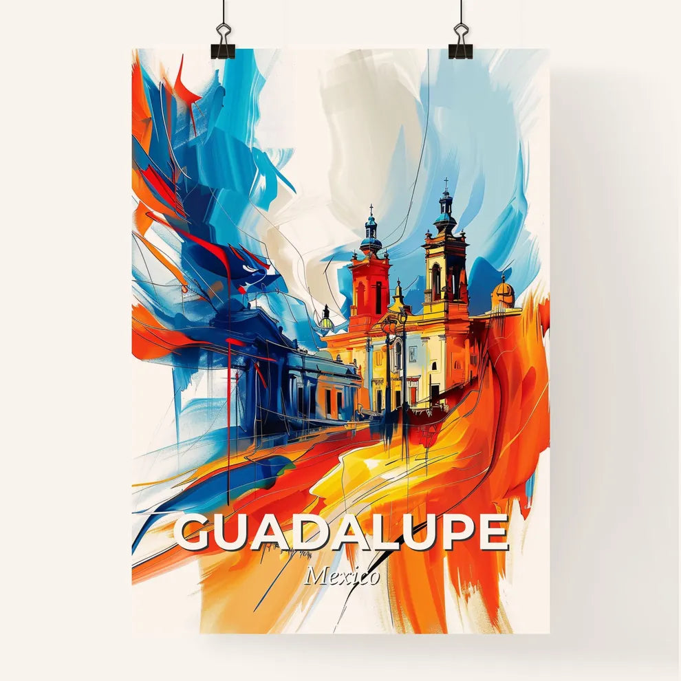 Vibrant Guadalupe, Mexico Poster