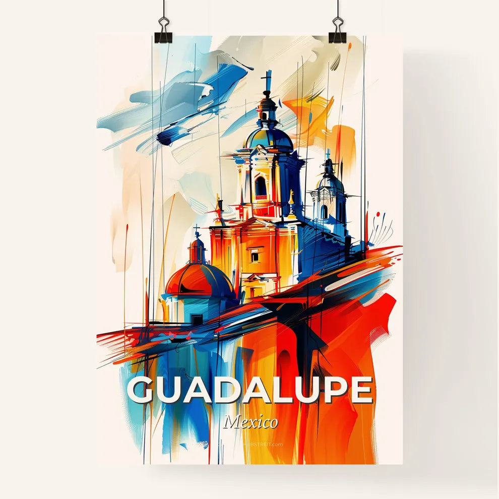 Vibrant Guadalupe, Mexico Poster