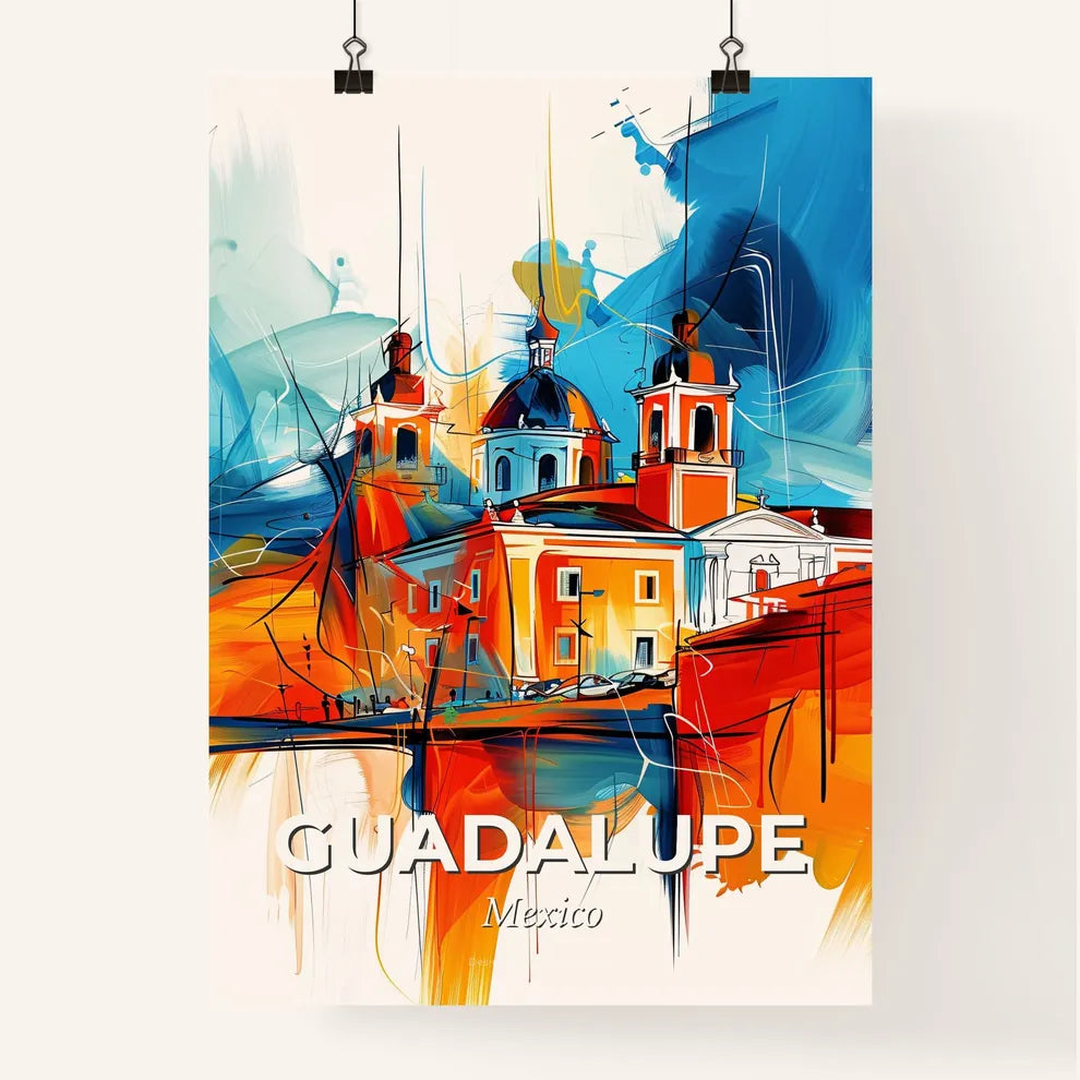 Vibrant Guadalupe, Mexico Poster