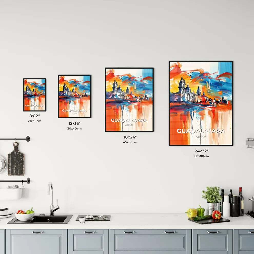 Vibrant Guadalajara, Mexico Kitchen Art