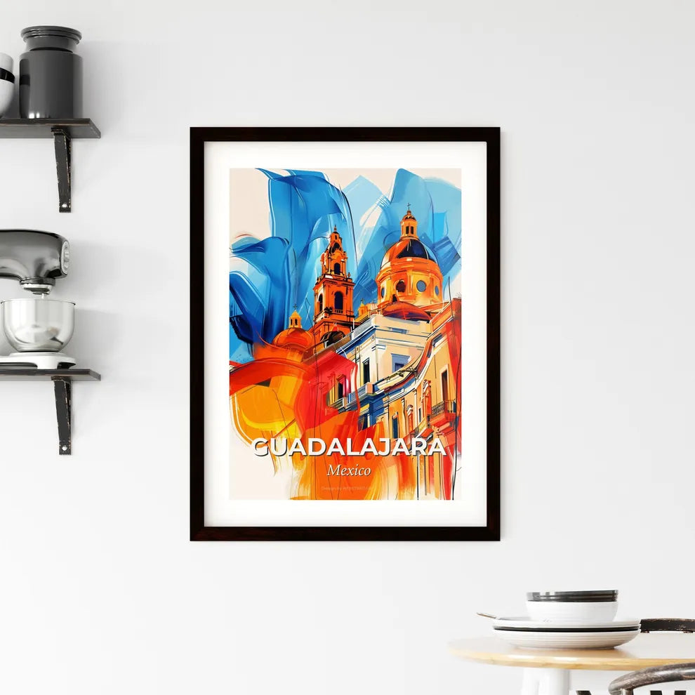 Vibrant Guadalajara, Mexico Framed Print