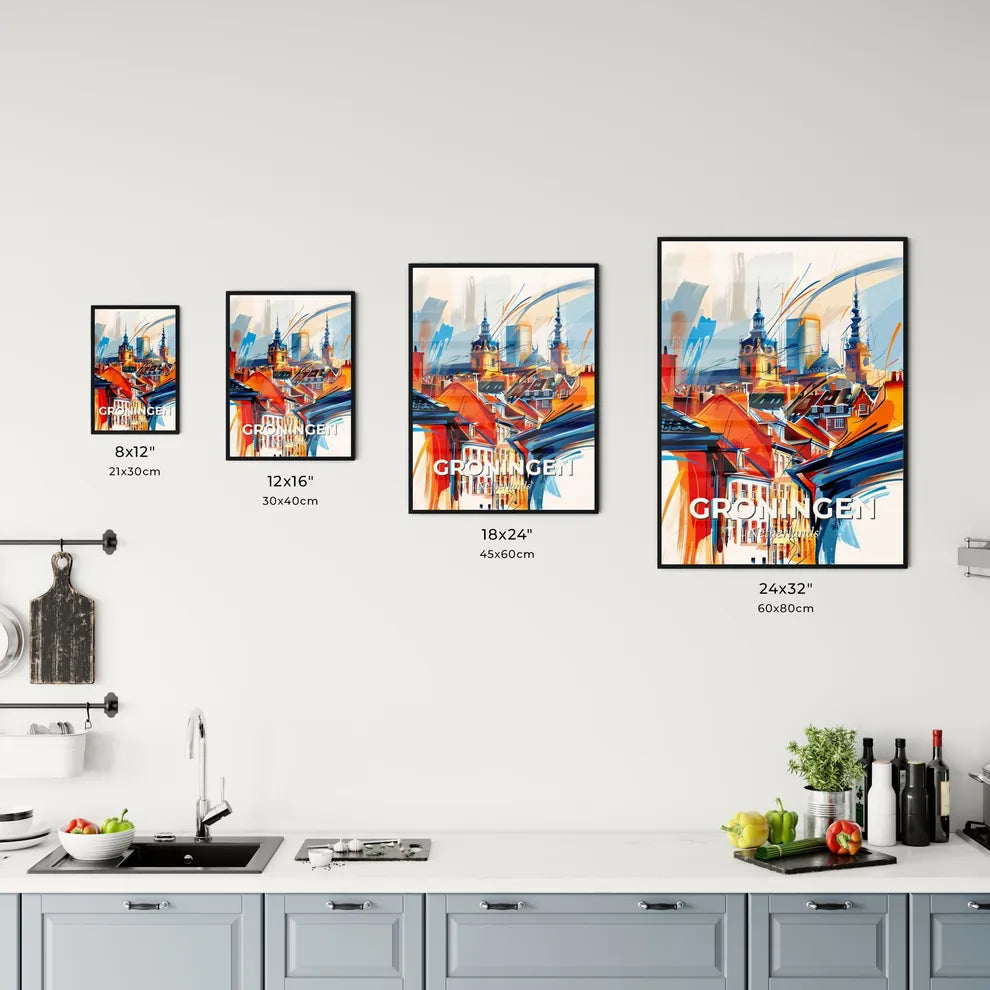 Vibrant Groningen, Netherlands Kitchen Art