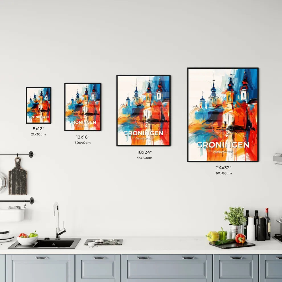 Vibrant Groningen, Netherlands Kitchen Art