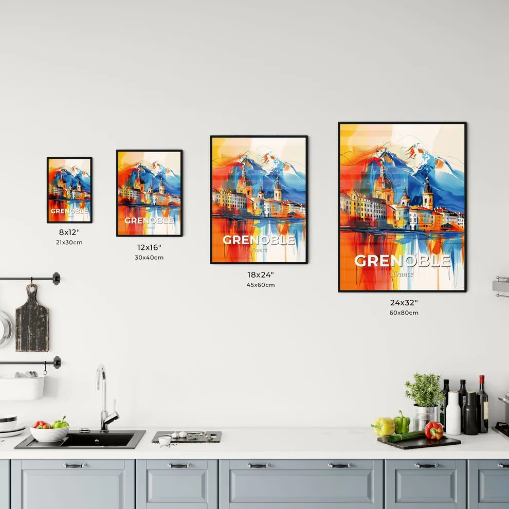Vibrant Grenoble, France Kitchen Art