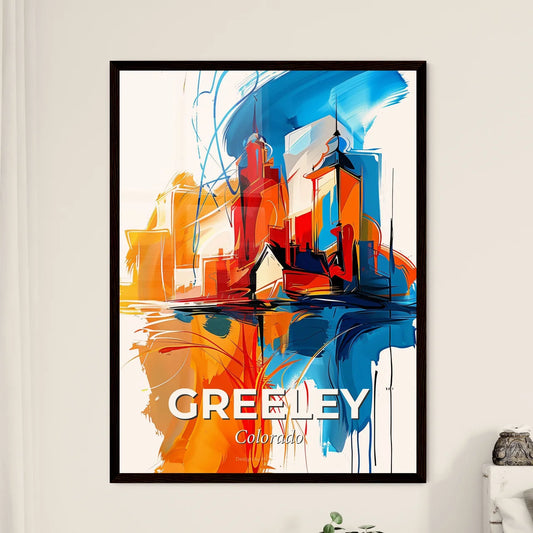 Vibrant Greeley, Colorado Art Print
