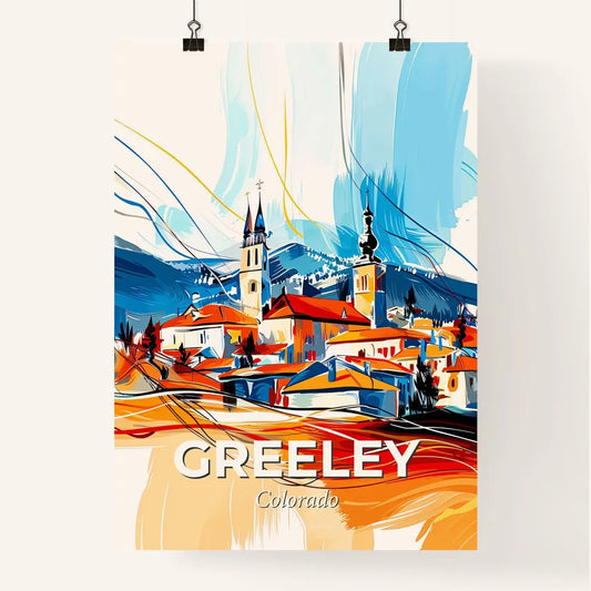 Vibrant Greeley, Colorado Poster