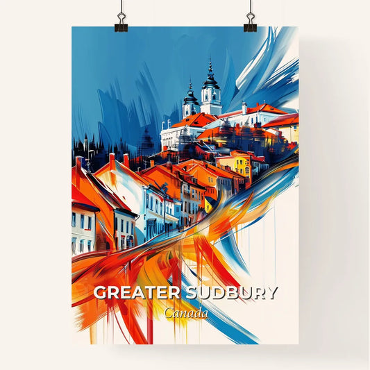 Vibrant Greater Sudbury, Canada Poster