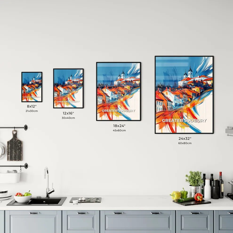 Vibrant Greater Sudbury, Canada Kitchen Art