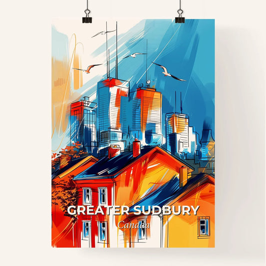 Vibrant Greater Sudbury, Canada Poster
