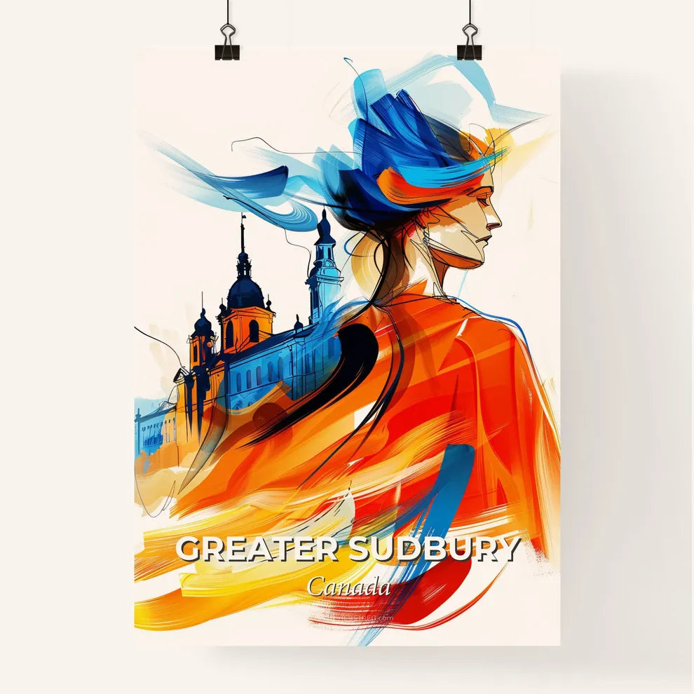 Vibrant Greater Sudbury, Canada Poster