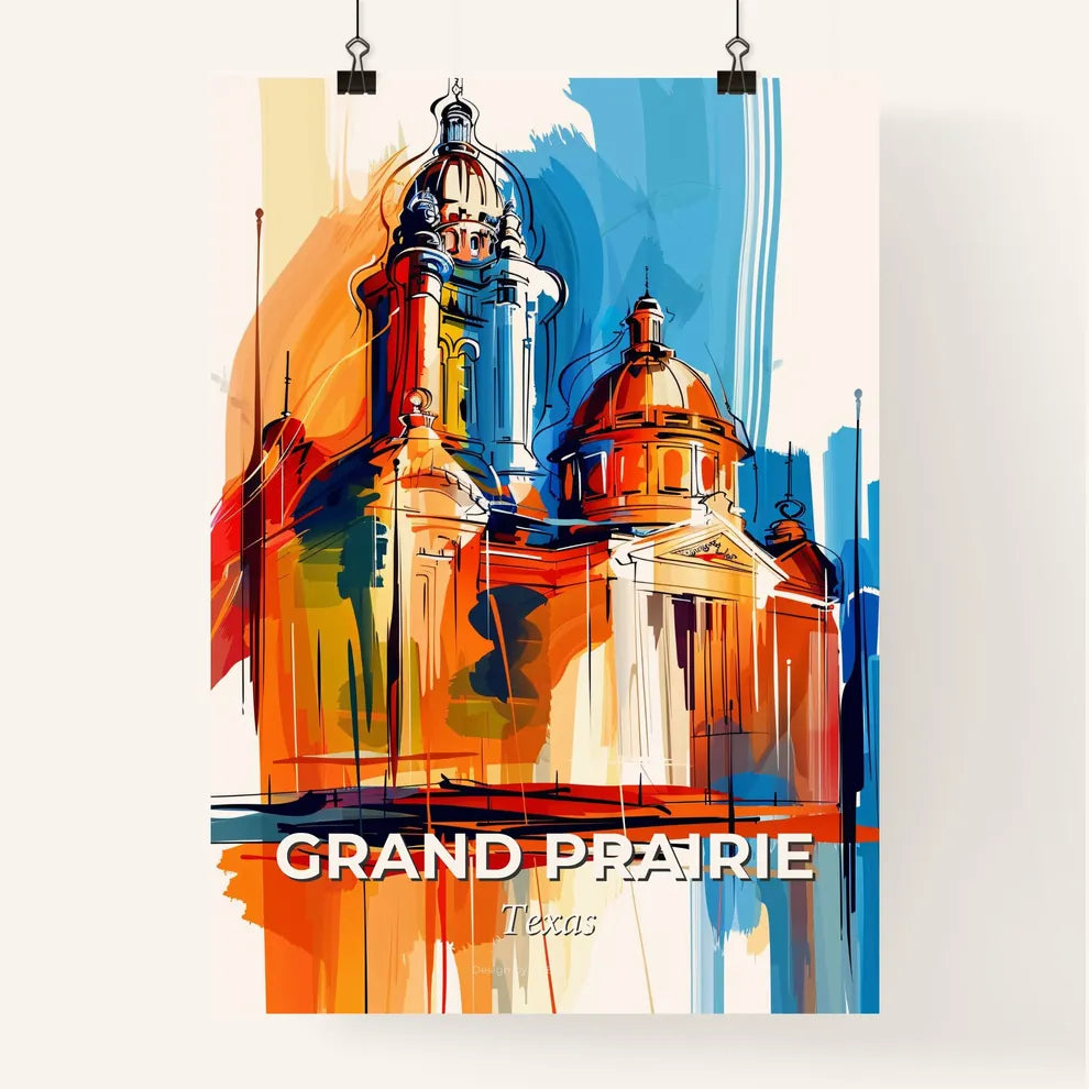 Vibrant Grand Prairie, Texas Poster