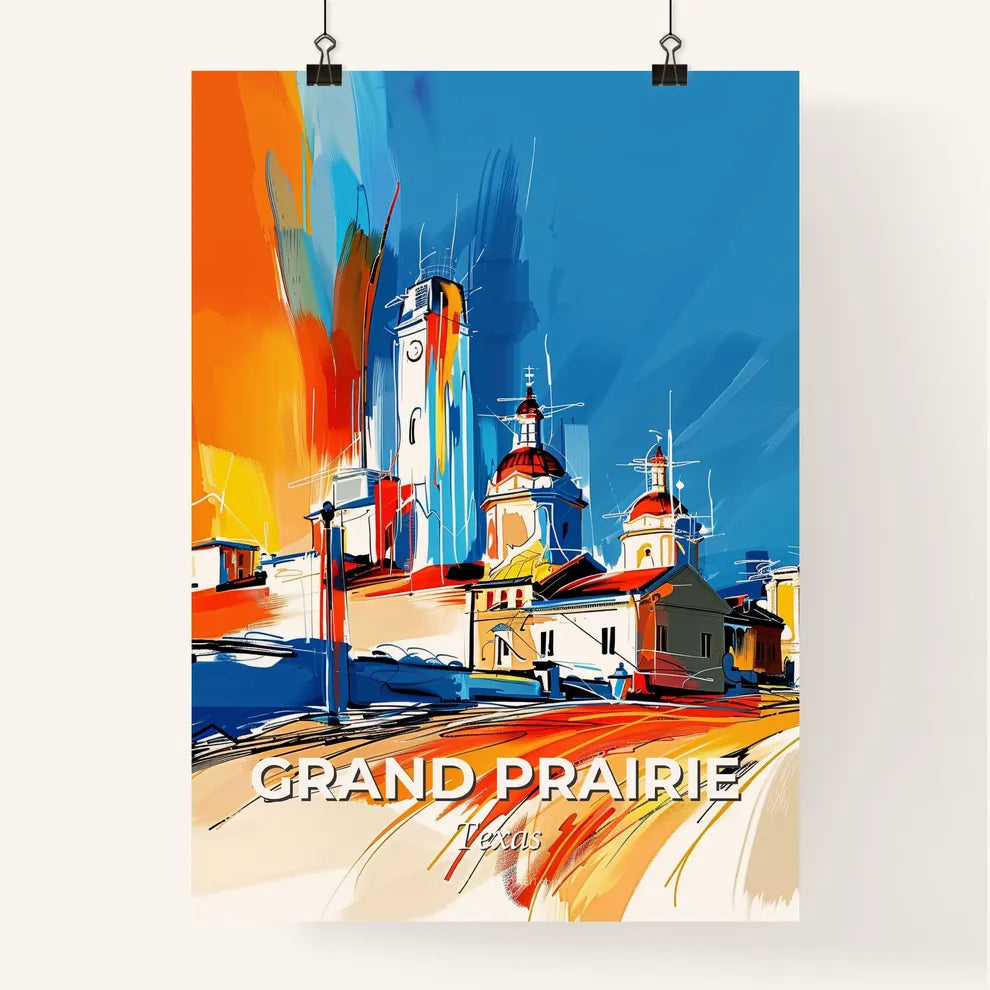 Vibrant Grand Prairie, Texas Poster