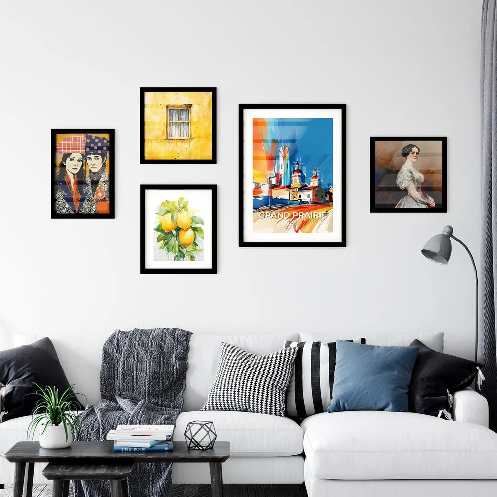 Vibrant Grand Prairie, Texas Wall Art Collection