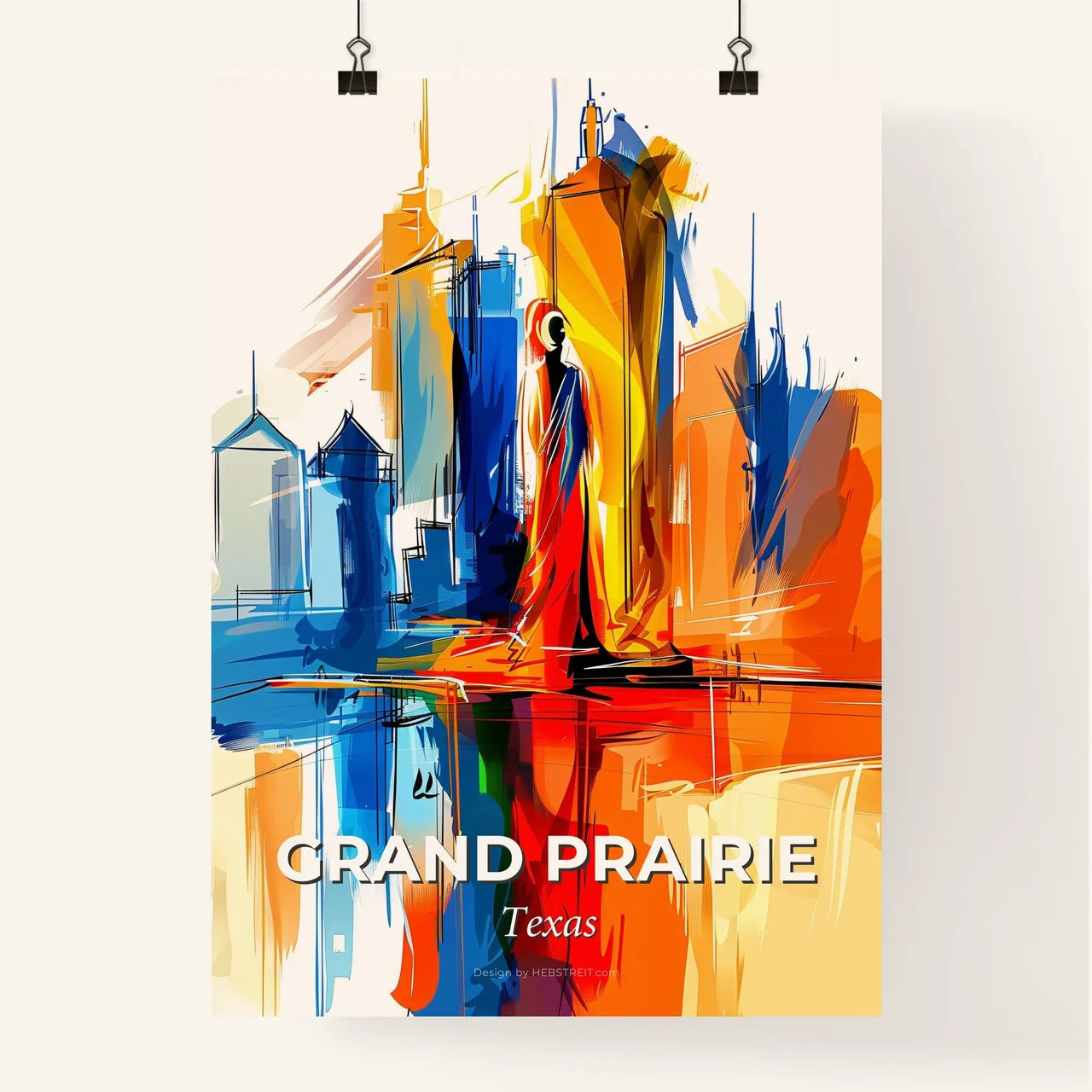 Vibrant Grand Prairie, Texas Poster