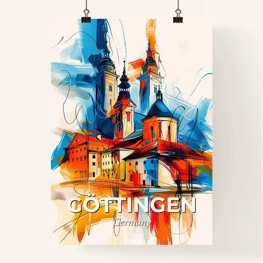 Vibrant Göttingen, Germany Poster