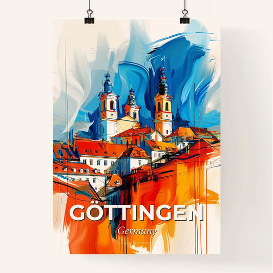 Vibrant Göttingen, Germany Poster