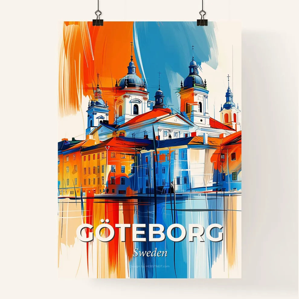 Vibrant Göteborg, Sweden Poster