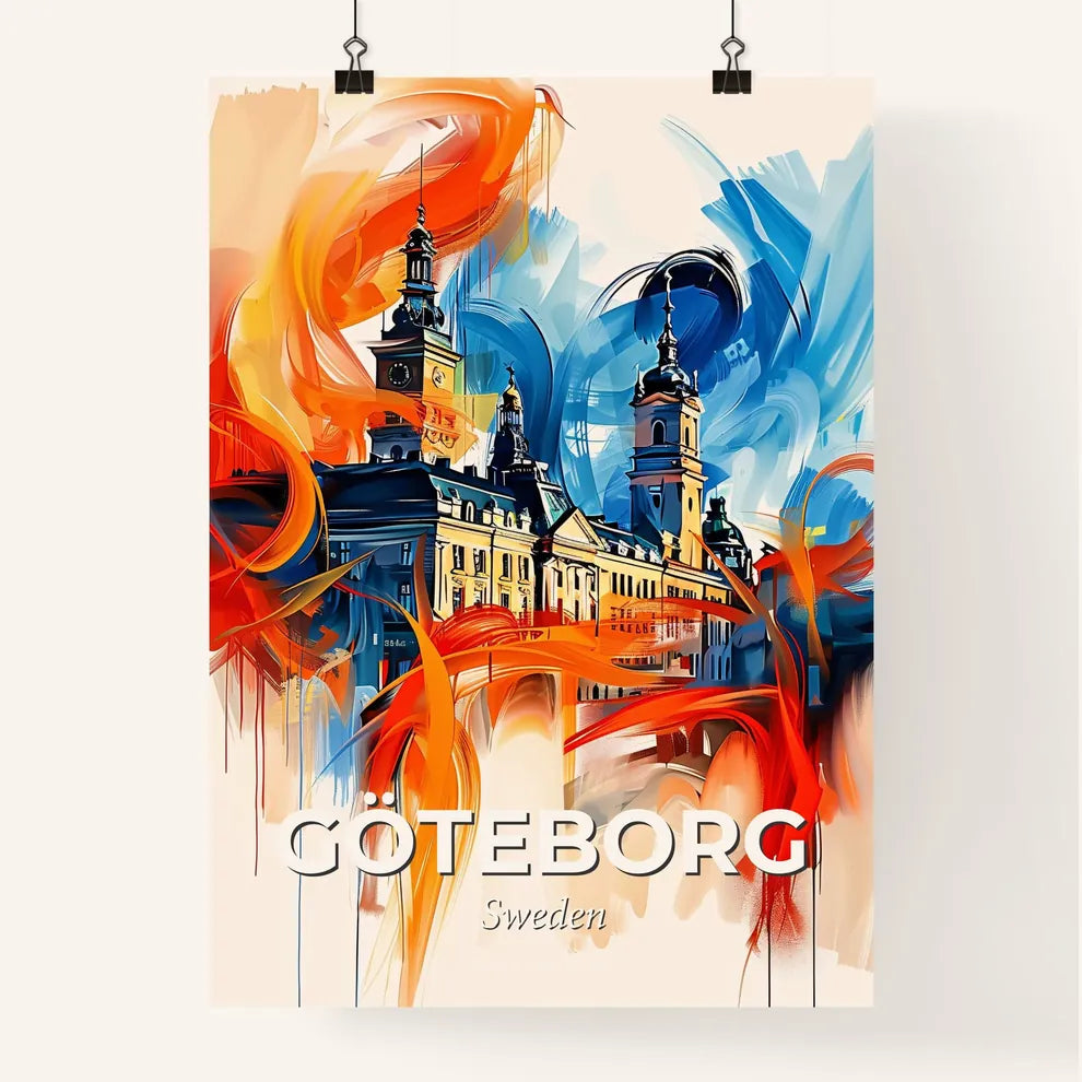 Vibrant Göteborg, Sweden Poster