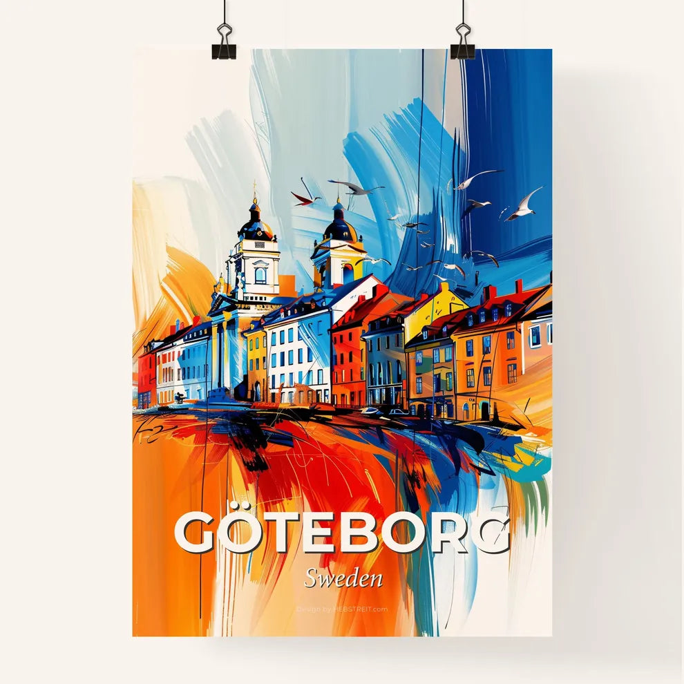 Vibrant Göteborg, Sweden Poster