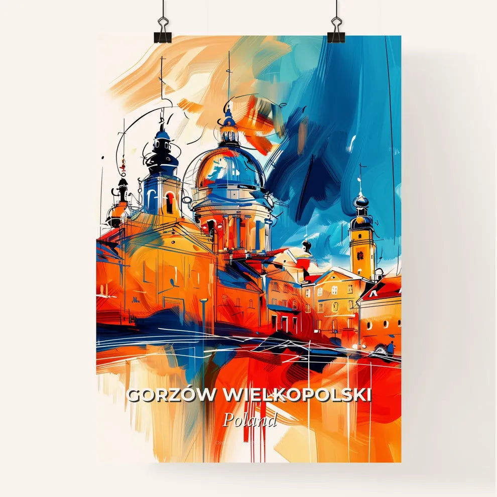 Vibrant Gorzów Wielkopolski, Poland Poster