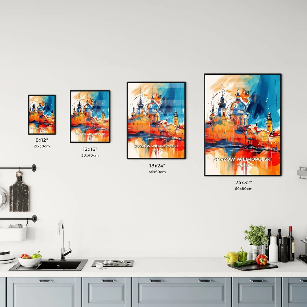 Vibrant Gorzów Wielkopolski, Poland Kitchen Art