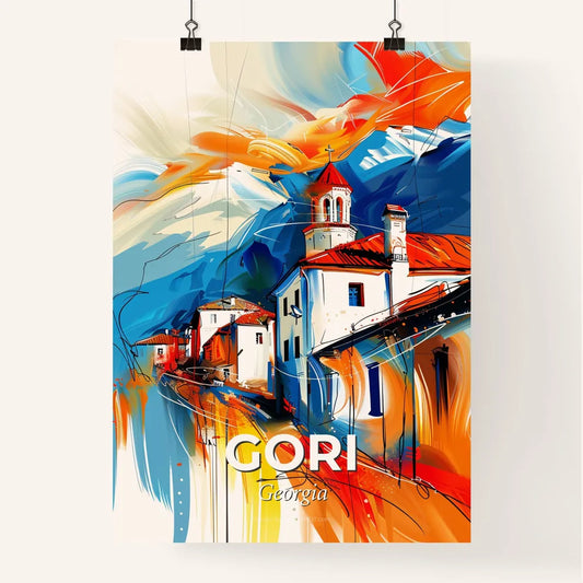 Vibrant Gori, Georgia Poster