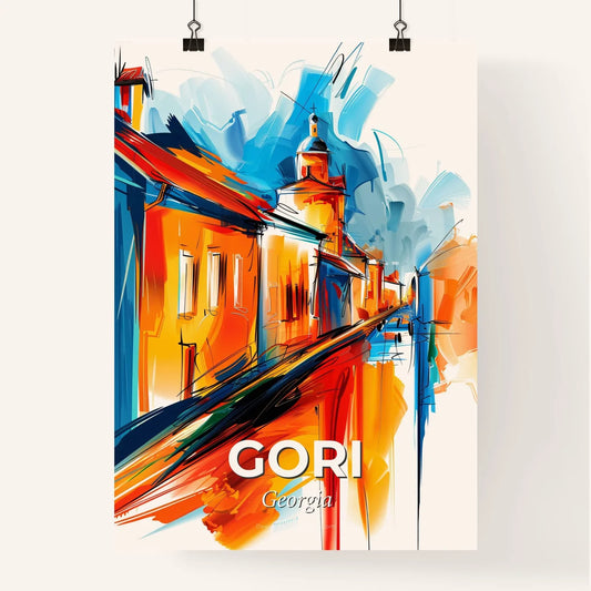 Vibrant Gori, Georgia Poster