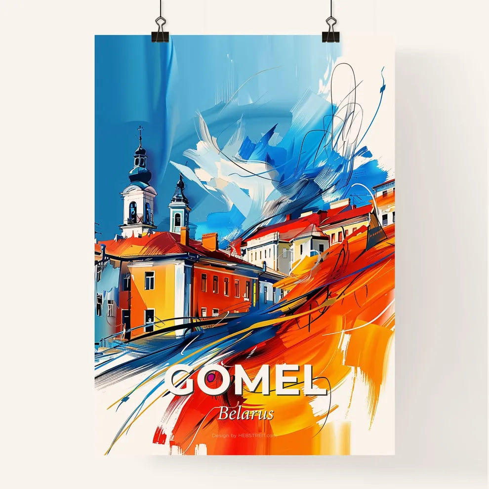 Vibrant Gomel, Belarus Poster