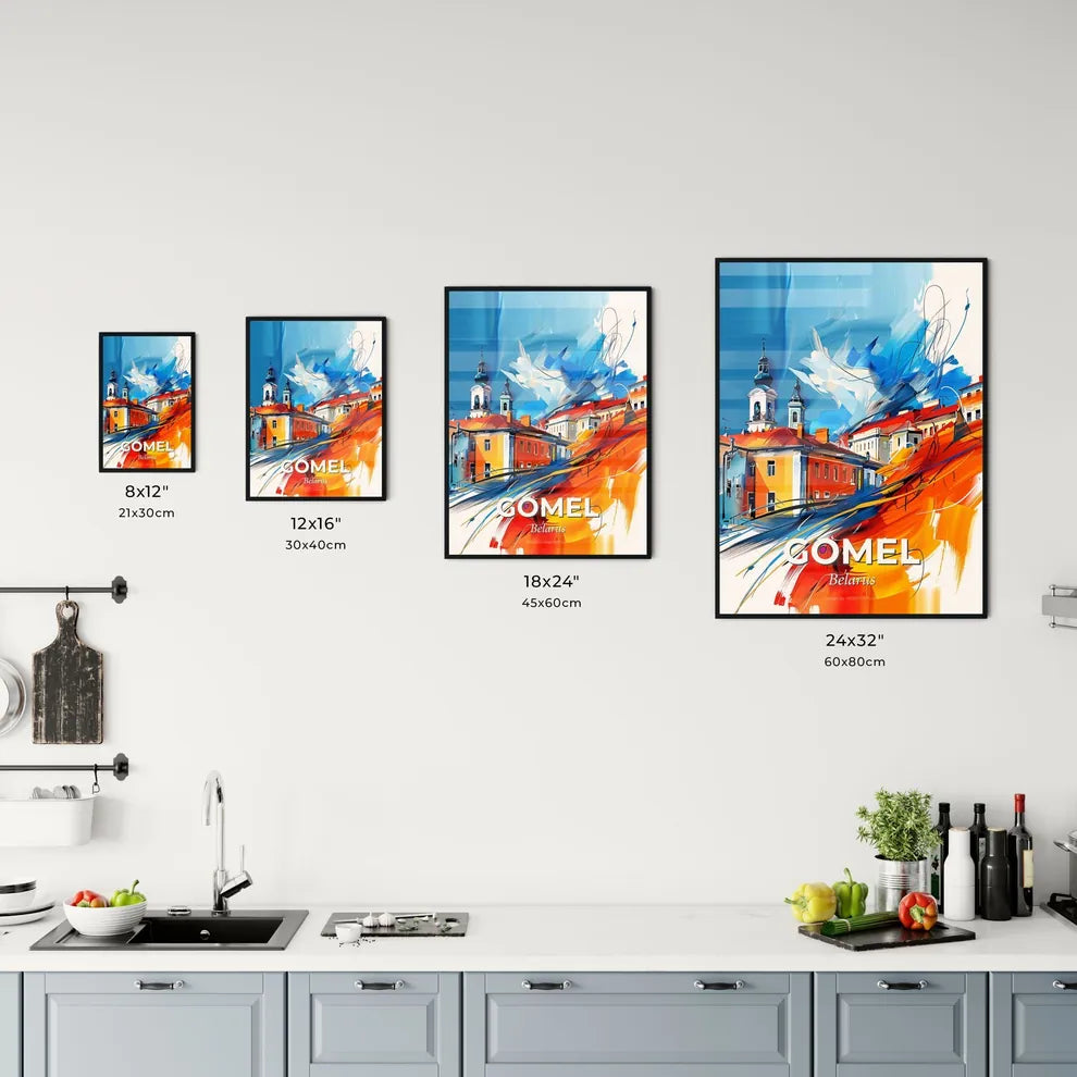 Vibrant Gomel, Belarus Kitchen Art
