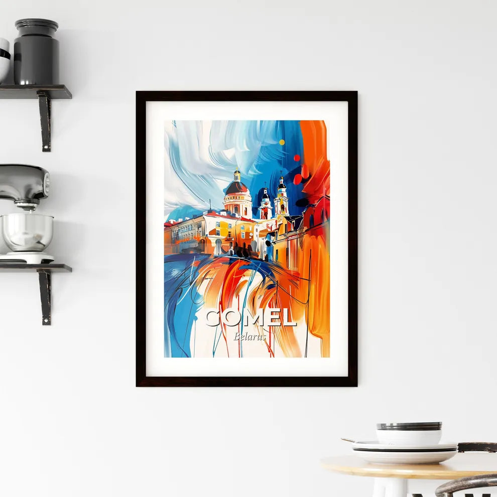 Vibrant Gomel, Belarus Framed Print