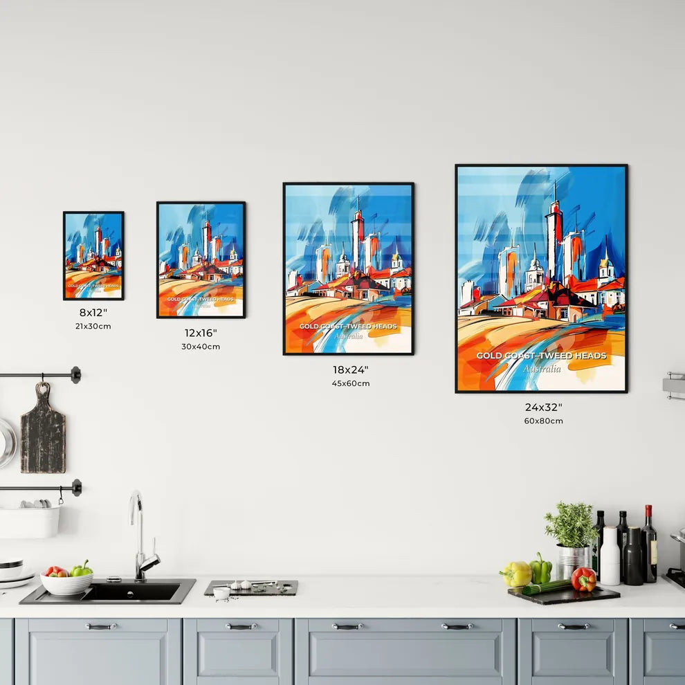 Vibrant Gold Coast–Tweed Heads, Australia Kitchen Art