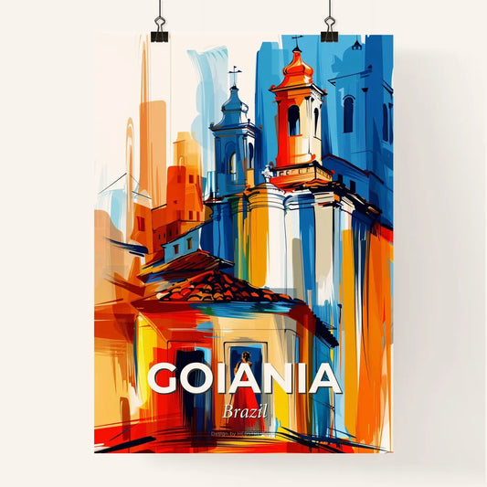 Vibrant Goiania, Brazil Poster