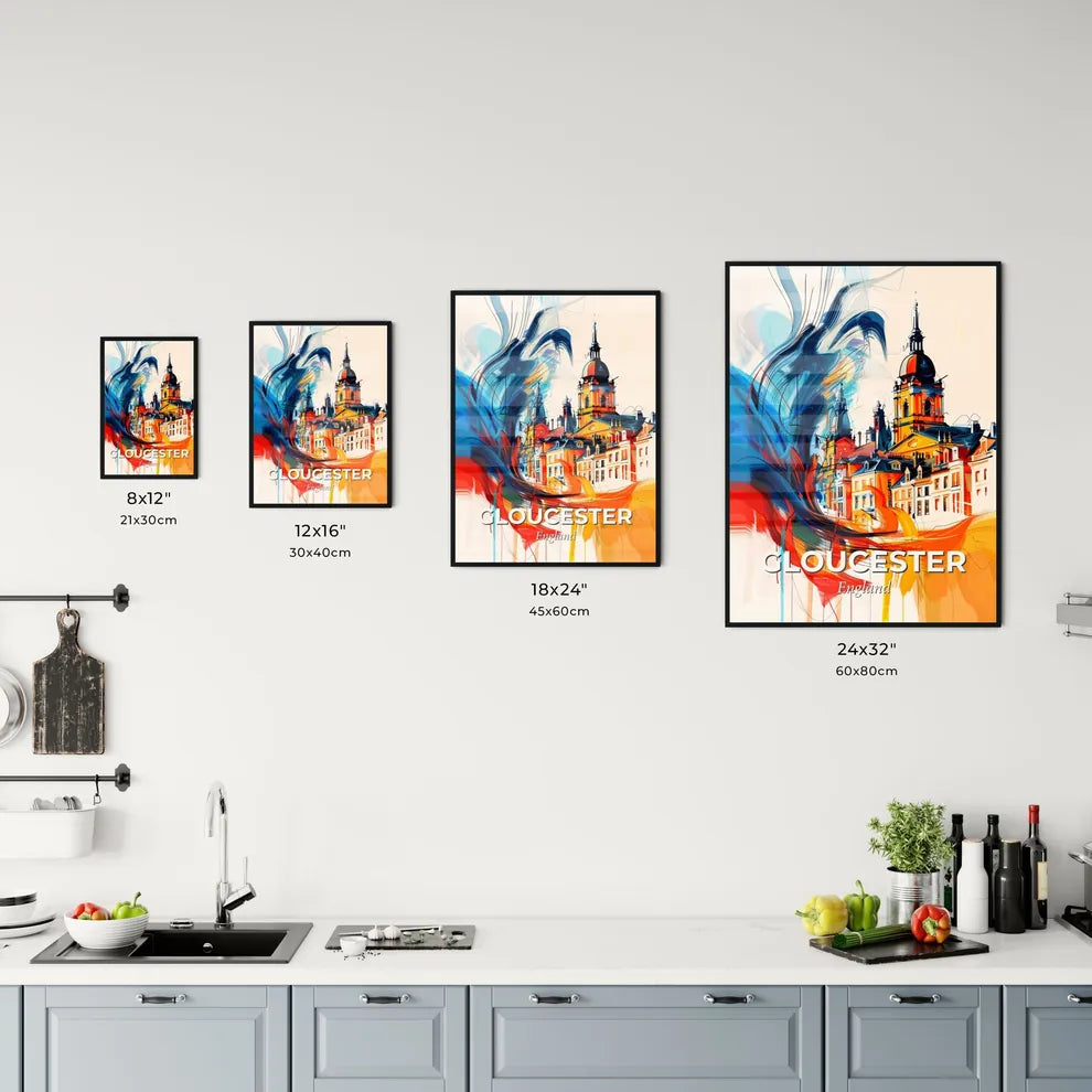 Vibrant Gloucester, England Kitchen Art