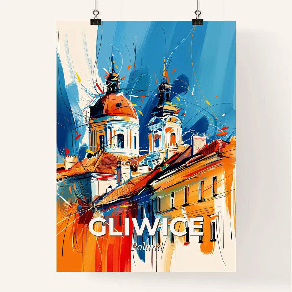 Vibrant Gliwice, Poland Poster