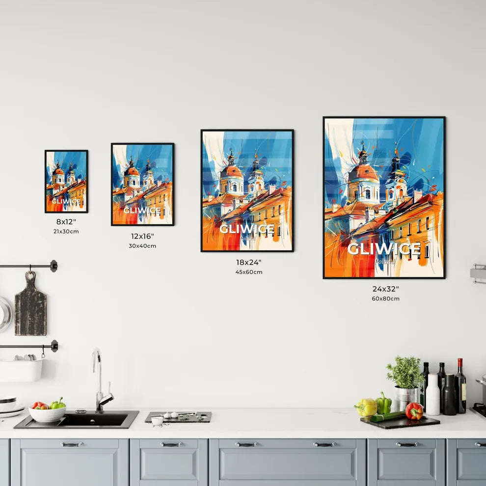 Vibrant Gliwice, Poland Kitchen Art