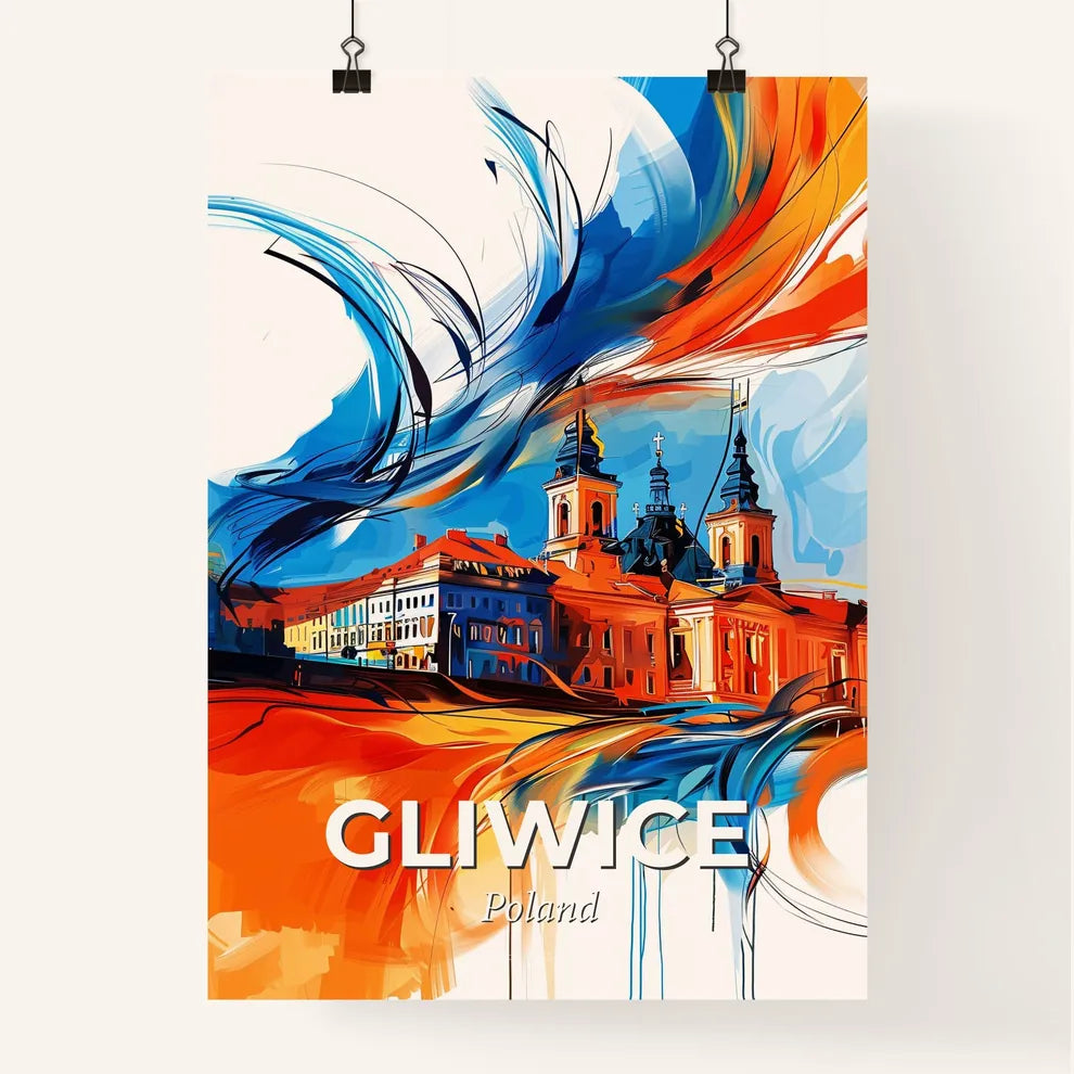 Vibrant Gliwice, Poland Poster